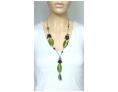 long green necklace 